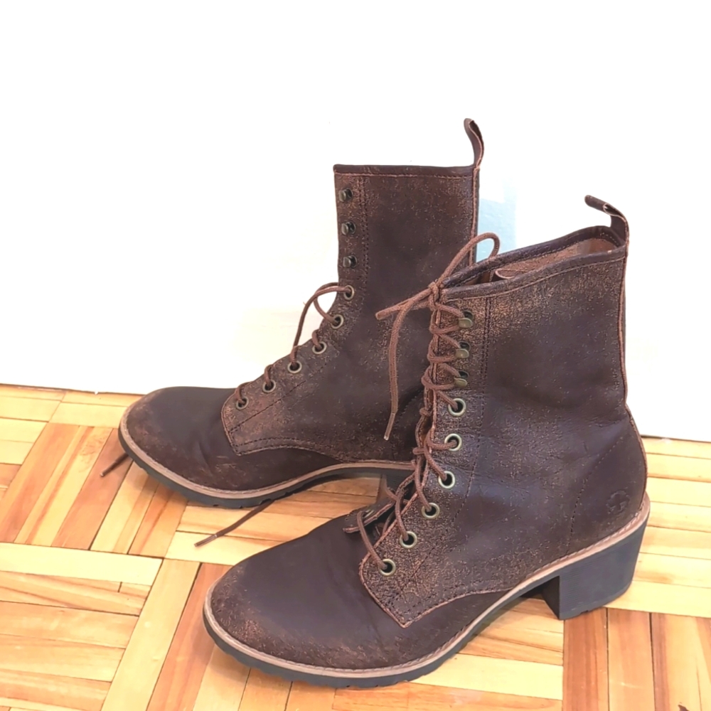 Dr. Martens Dark Brown Lace-Up Ankle Boots